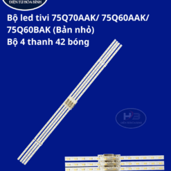 75Q70AAK/75Q60AAK (Bản nhỏ) - Set 4 Thanh 42led 1 thanh.