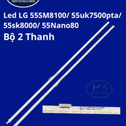 55SM8100/55uk7500pta/55sk8000/ 55Nano80 - Set 2 thanh 66 Led-6V