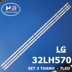 43LH570 ZIN/ 43LF510/43LH511 - SET 3 thanh 7 LED