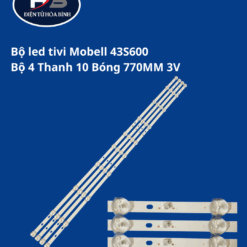 Bộ led tivi Mobell 43S600 (Bộ 4 Thanh 10 Bóng 770MM 3V)