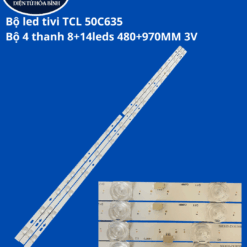 Bộ led Tivi TCL 50C635 (Bộ 4 thanh 8+14leds 480+970MM 3V)