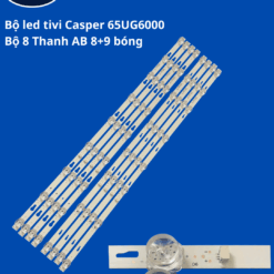 Bộ led tivi Casper 65UG6000 (Bộ 8 Thanh AB 8+9 bóng)