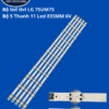 Bộ led tivi LG 75UM75 (Bộ 5 Thanh 11 Led 833MM 6V)