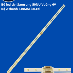 Bộ LED tivi SAMSUNG UA50NU7100/ 50NU7090/ UA50RU7100/ UA50RU7200/ UA50RU7300 (2 thanh viền 6V N2) Hạt Vuông