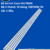 Bộ led tivi Coex 55UT8000X (Bộ 5 thanh 10 bóng 1087MM 3V)